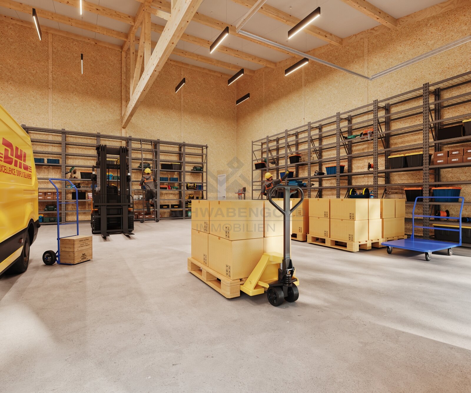 **MwSt. ausweisbar: Neubau moderner Gewerbe- und Lagerflächen im Gewerbepark Straß**
